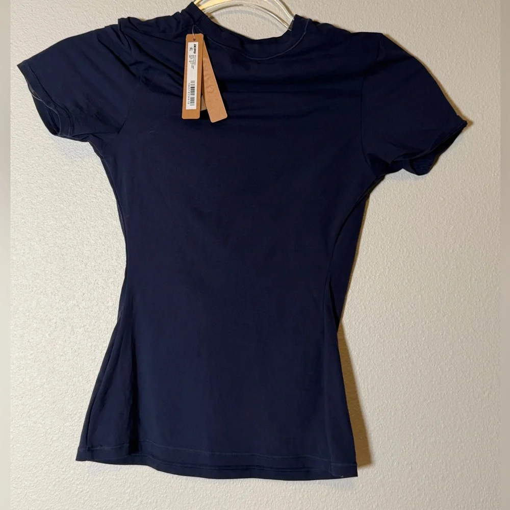 XS Skims fits everybody navy t shirt, NWT - Picture 3 of 6